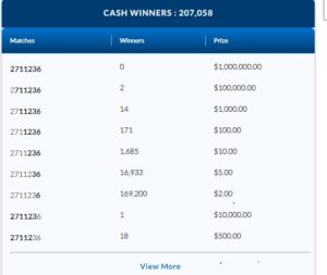 LOTTO MAX July 21 2023 Winning Numbers Results ENCORE